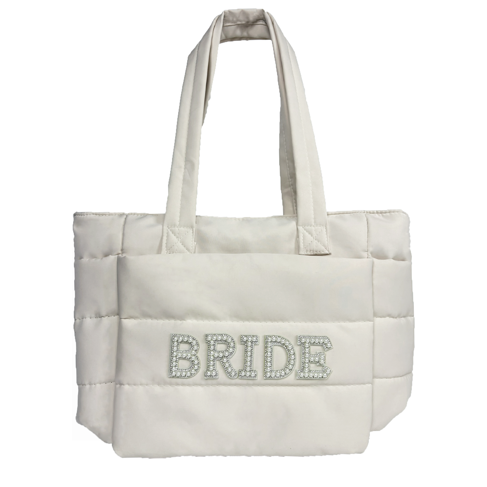 Bolso Tote Puffy para Novia miniatura 7