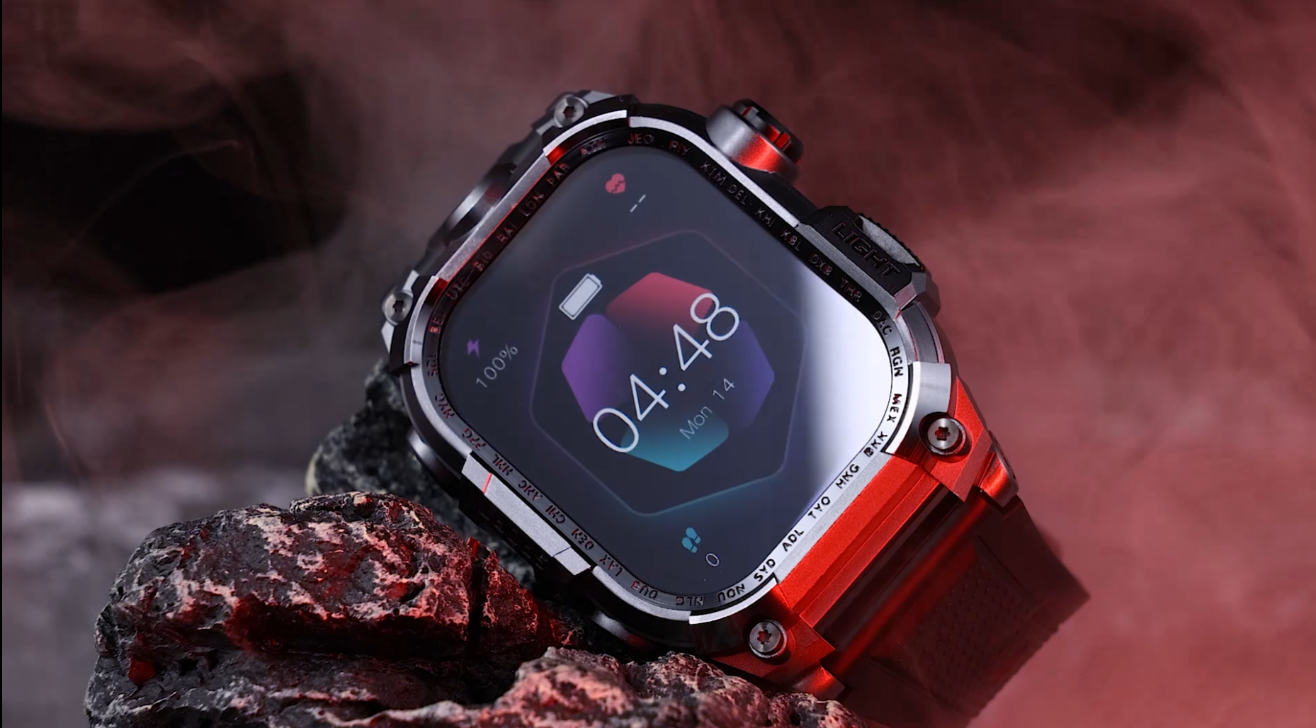Military Smart Watch for Men(Answer/Make Calls), 2.01