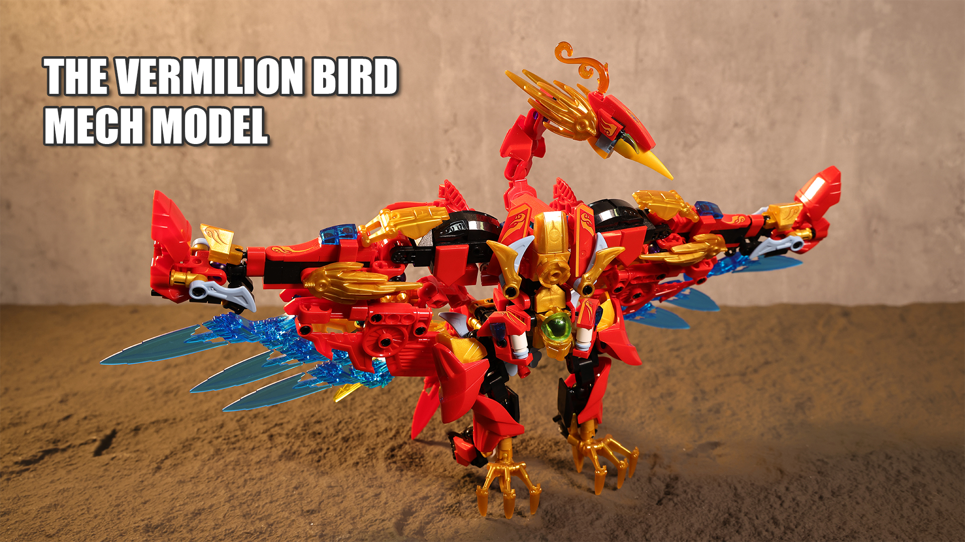 Amazon.com: TIALLOW Fire Phoenix Mech Sets 2in1 Building Blocks