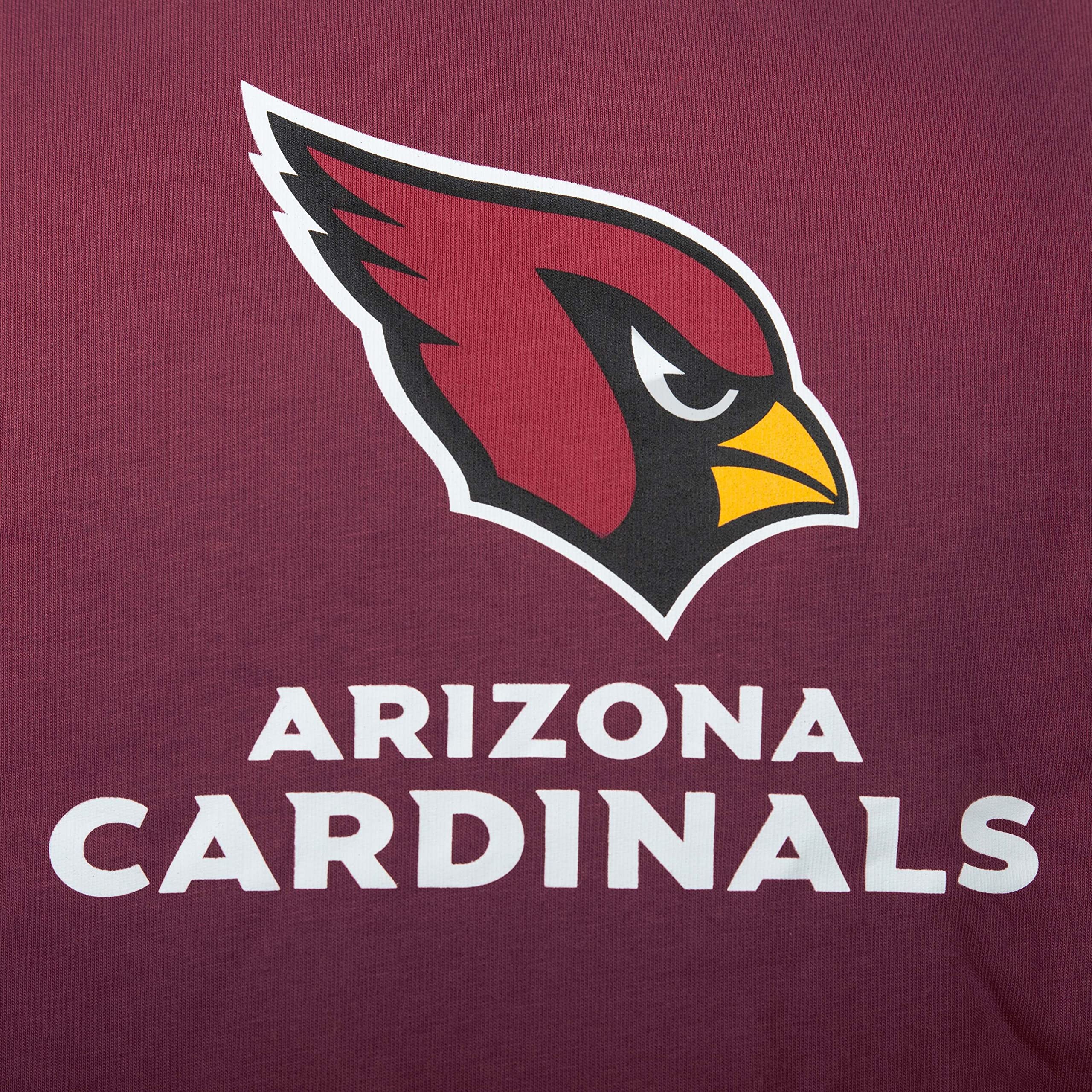 New Era - NFL Arizona Cardinals Team Logo Hoodie Sweat à Capuche - Rouge