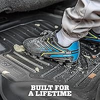 Vista 7 de Alfombrillas de piso Husky Liners X-act Contour Compatible con Toyota Tundra 2014-2021, Cabina CrewMax (Cobertura Completa) 2da Fila, 1 Pieza