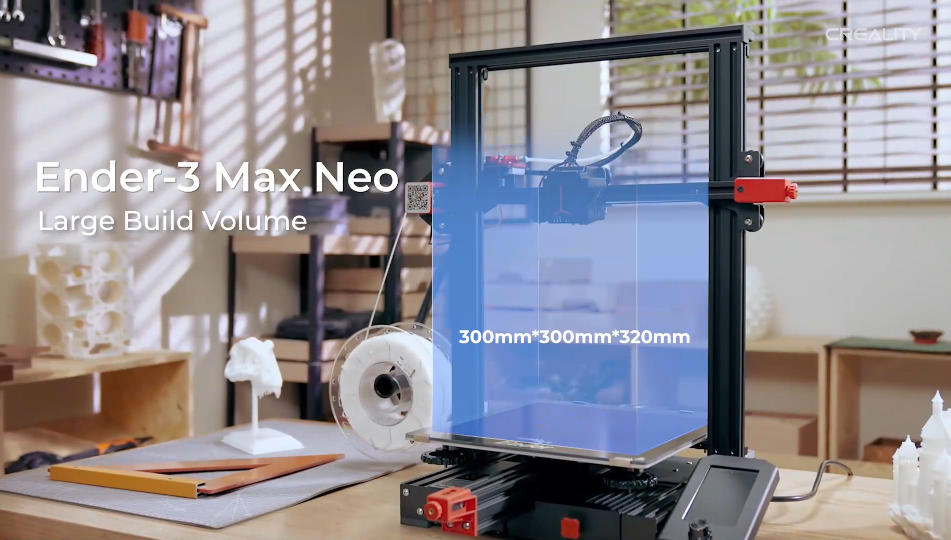 Creality Ender 3 Max Neo 3D Printer, CR Touch Auto Leveling Bed