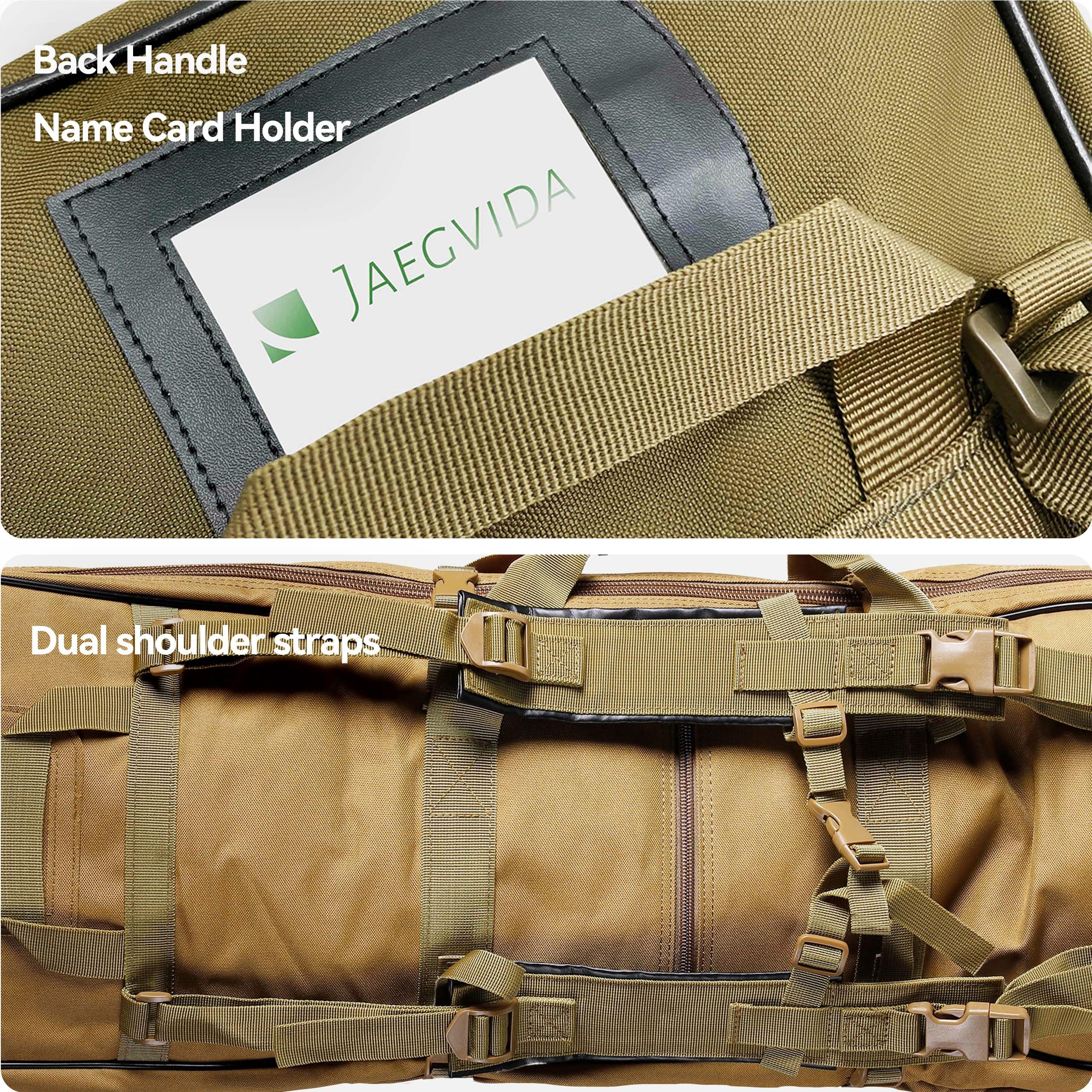 Jaegvida Funda Blanda para Rifle de Caza Militar Bolsa para Escopeta Doble