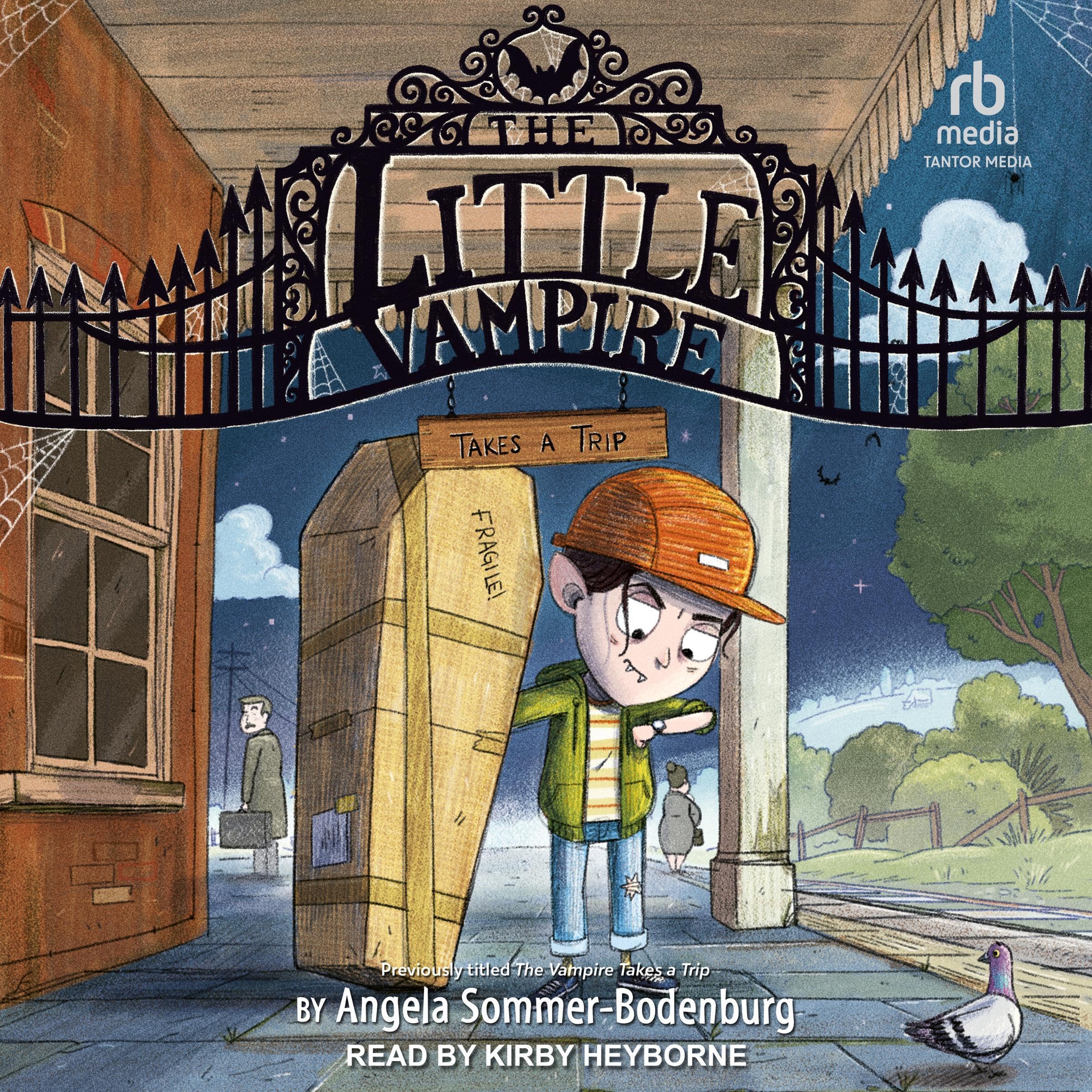 Cover art for The Little Vampire Takes a Trip