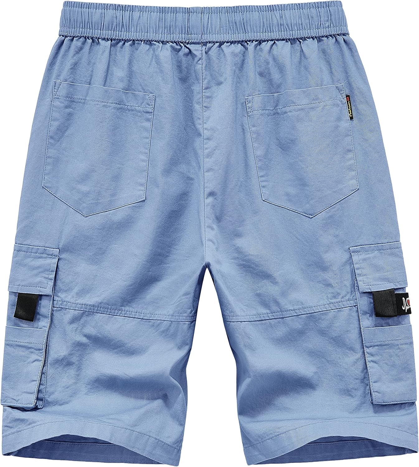 VtuAOL Women's Cargo Shorts Elastic Waist Comfy Cotton Loose Fit Shorts - Image 6