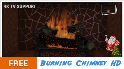 chaminé de chaminé de lareira gratuita - aqueça-se nas férias de inverno e aproveite o Natal em seus
