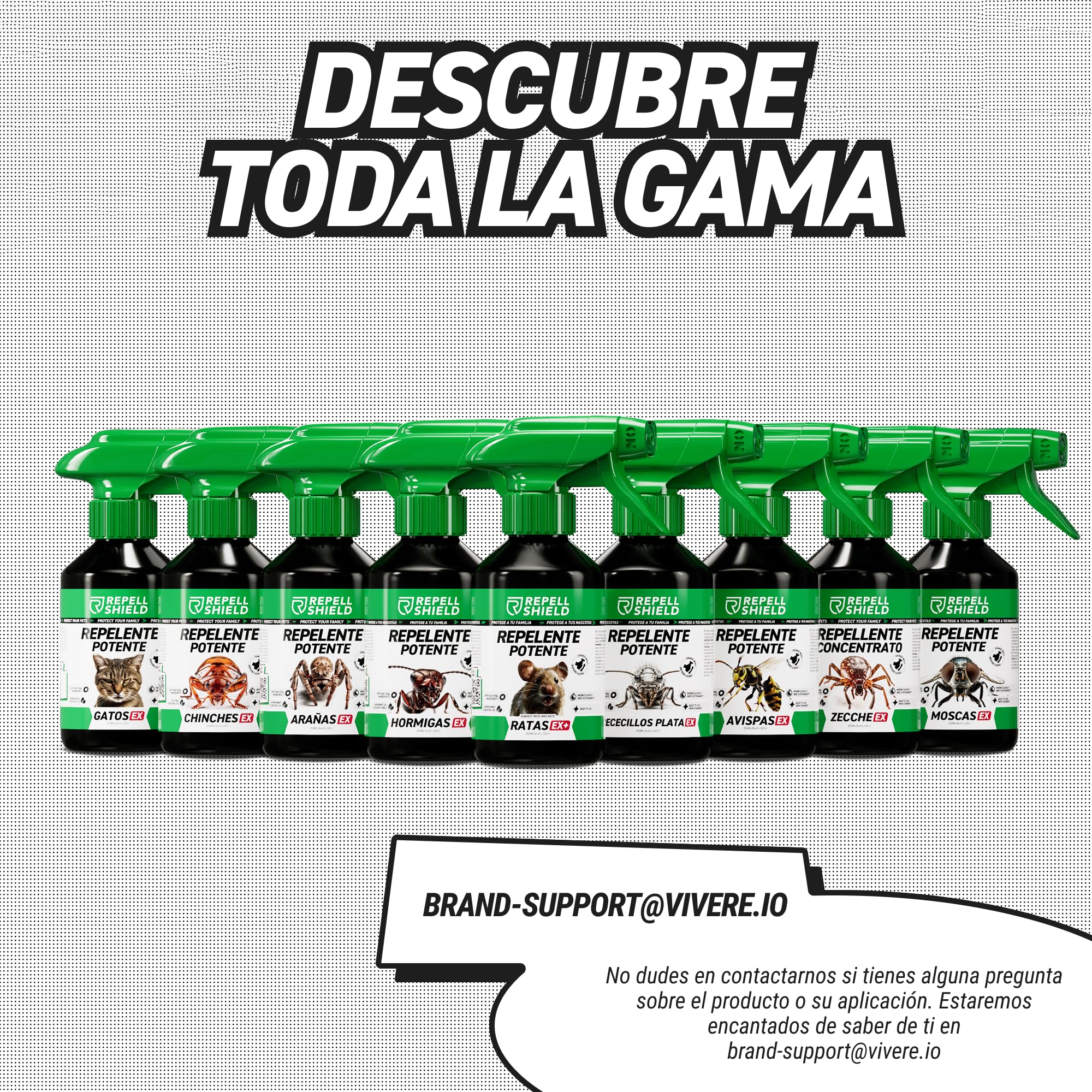 RepellShield® Spray Repelente Arañas Natural -250ml- Anti Arañas Casa con Geraniol y Aceite Esencial de Menta - Uso Interior y Exterior - Seguro para Hogar, Mascotas, Jardín - Fácil de Usar, No Mancha