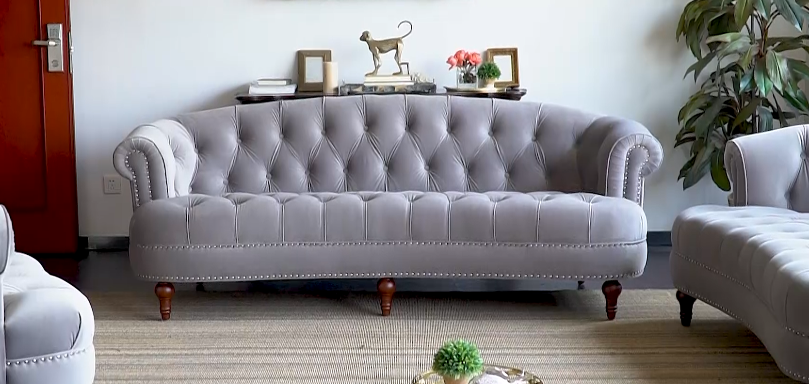 Jennifer Taylor La Rosa ドレッシングチェアー Jennifer Taylor Home La Rosa Victorian Tufted Accent Chair