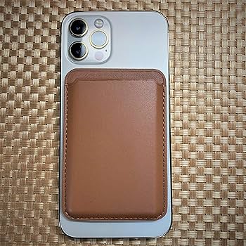 Apple - 【新品】純正 MagSafe対応 iPhone レザーウォレット・サドルブラウン Apple 純正 iPhone レザーウォレット MagSafe対応 サドル