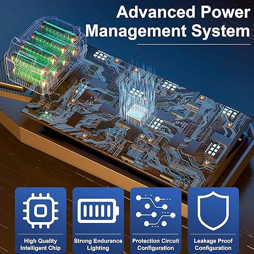 Miniatura 6 de Paquete de 2 luces solares de calle de 4000 W, 300000 lúmenes, del atardecer al amanecer, impermeable, ideal para estacionamientos comerciales y al