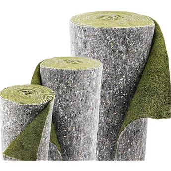 2 m Aquagart Shore Mat for Ponds 0.5 m Wide I Pond Edge Growth Mat Embankment Mat & Slope Safety I PP Protection Cover for Pond Liner I Weather-Resistant Pond Shore Border Green