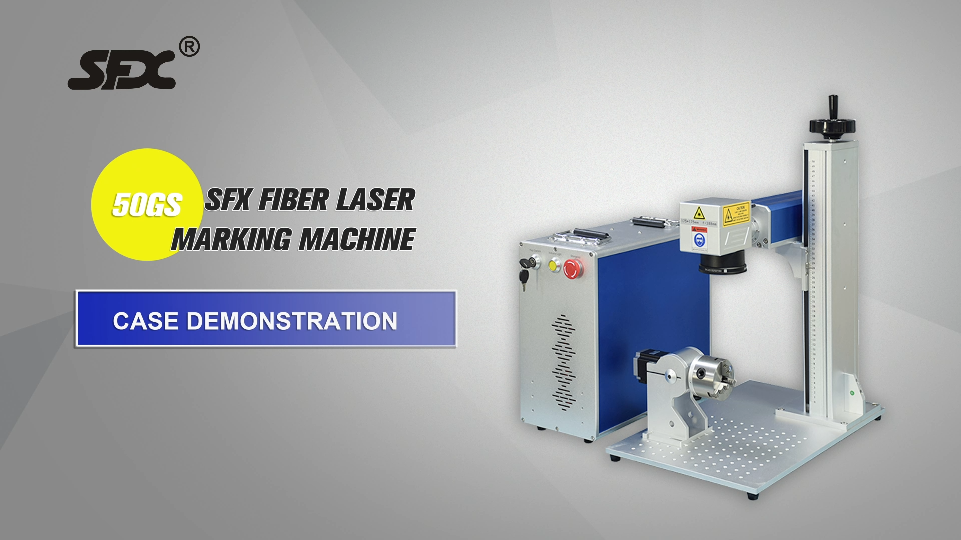 JPT Fiber Laser Engraver Laser Marking Machine 50W, 175×175mm with