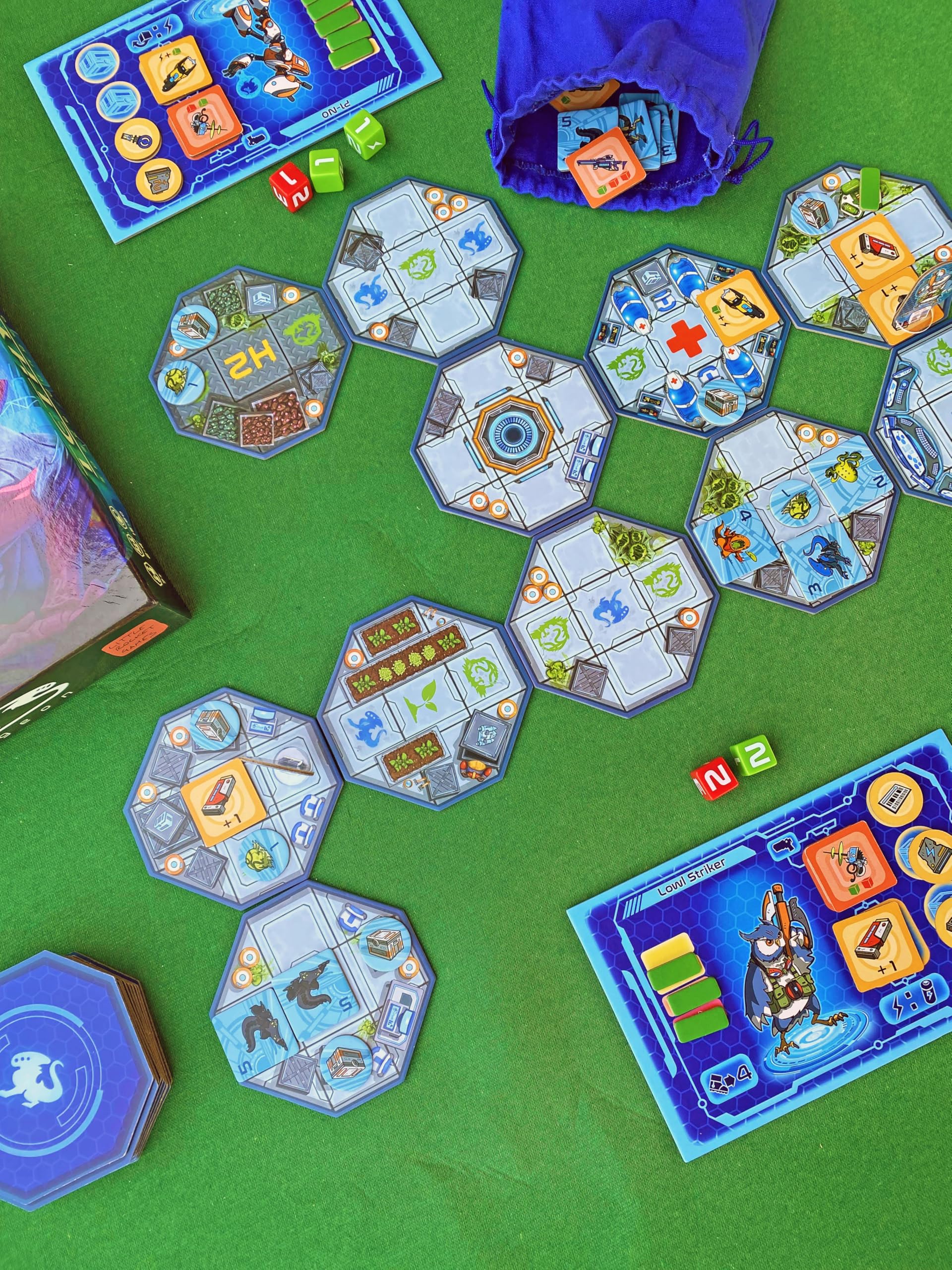 TETHYS Space Dungeon Board Game in Italian and English Little Rocket Games - Image 3
