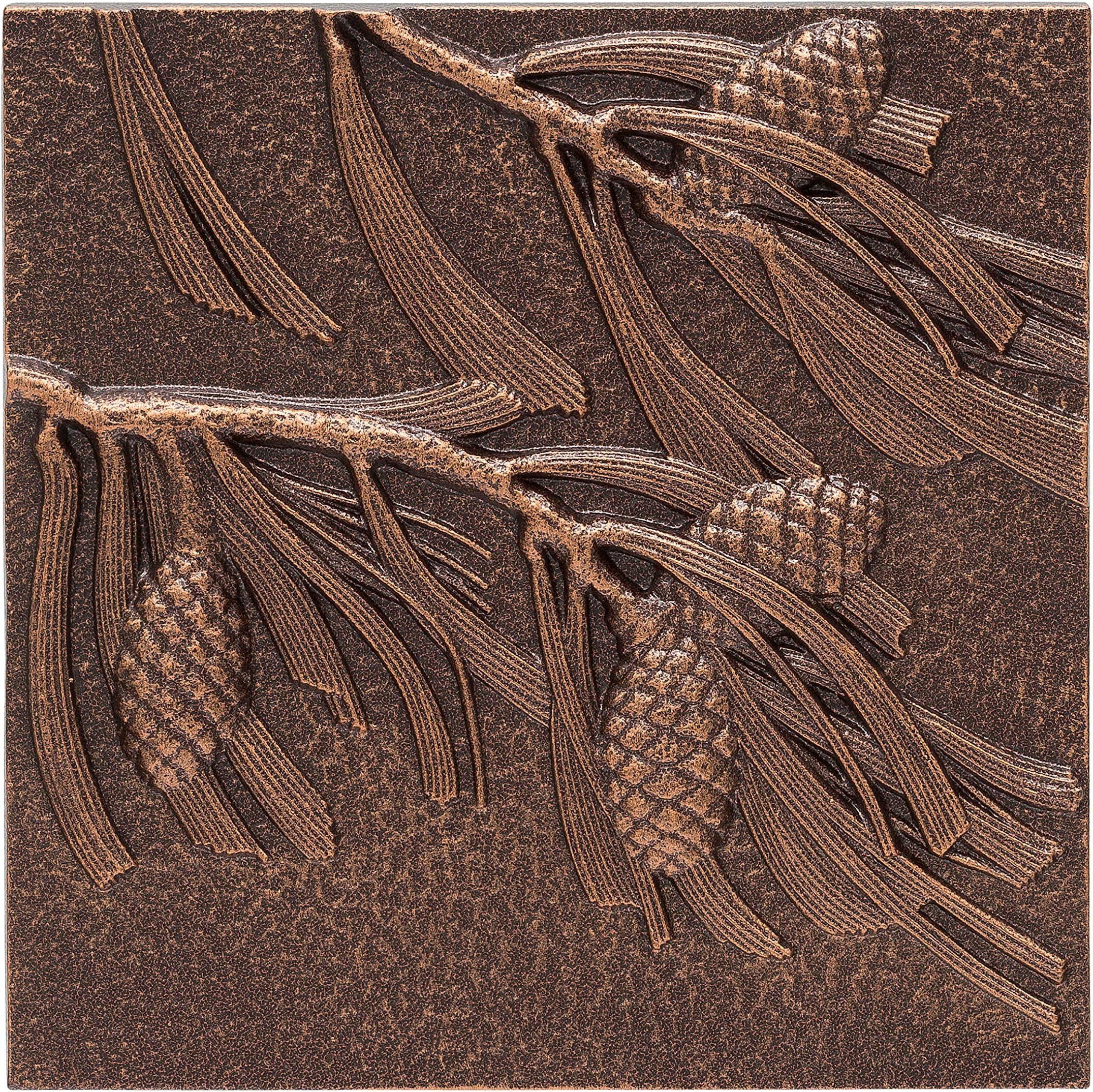 Whitehall Products Pinecone Wall Decor, Antique Copper