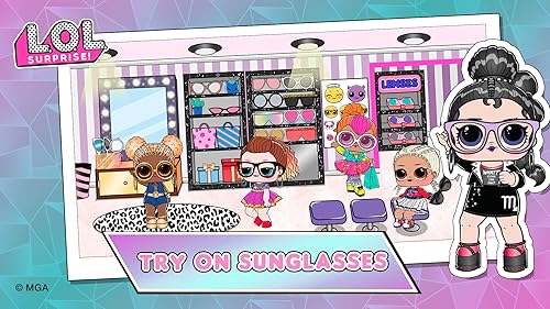 L.O.L. Surprise! Mall Vibes. Jogo de compras com bonecas LOL. Jogos engraçados para crianças para me