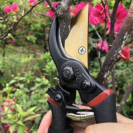 Gonicc Bypass Titanium Professional Premium 8" Pruning Shears: