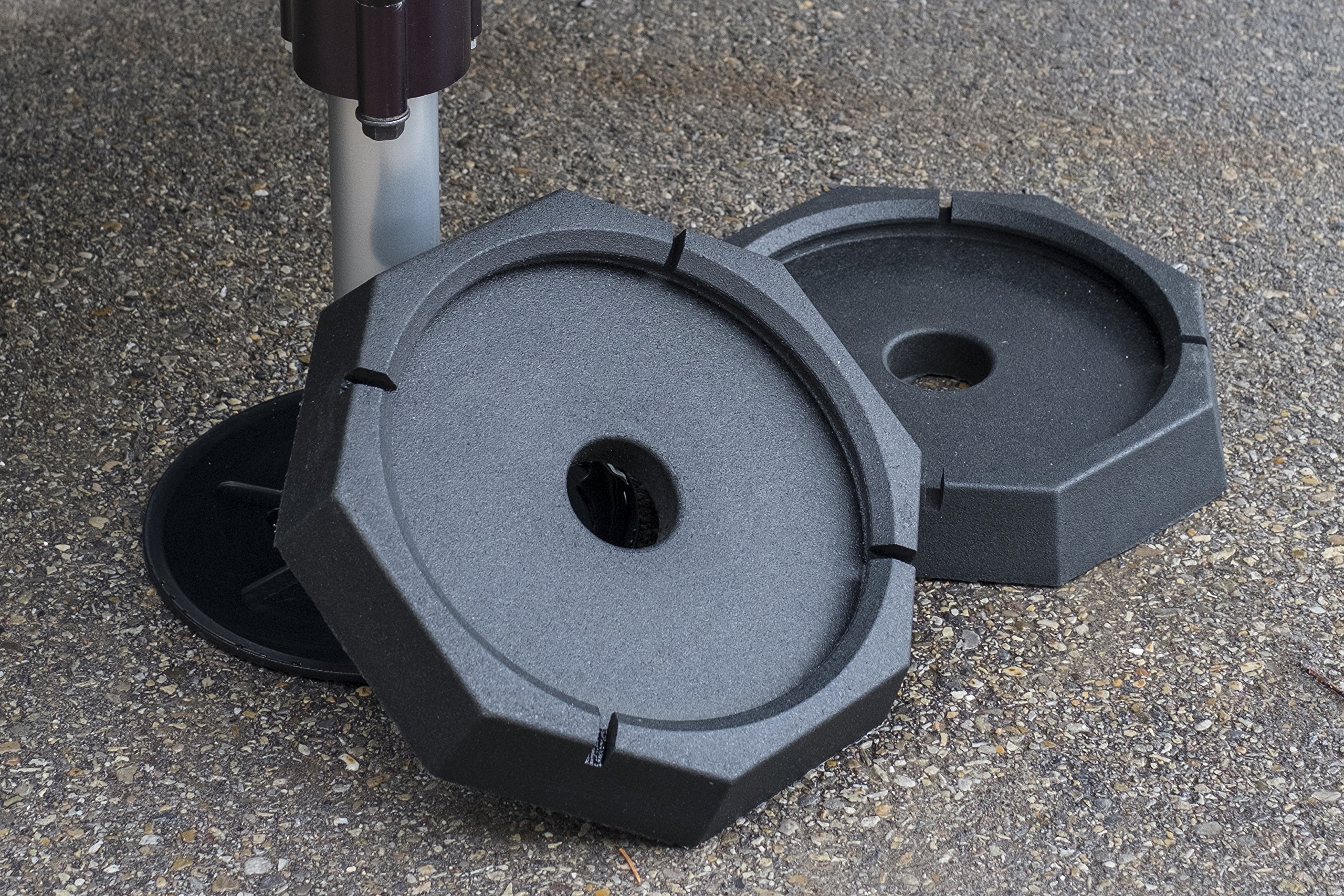 SnapPad Xtra Permanently Attached RV Leveling Jack Pad for 9 inch Round Landing Feet (4-Pack)