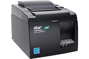 Star Micronics TSP143IIIBI Monochrome Receipt Printer Optimized for Imaging & Hospitality