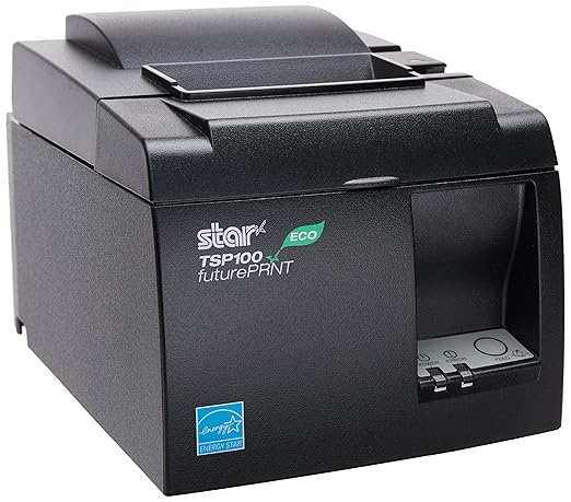 Star Micronics 39464010 High Speed USB Autocut Monochrome Printer - Gray