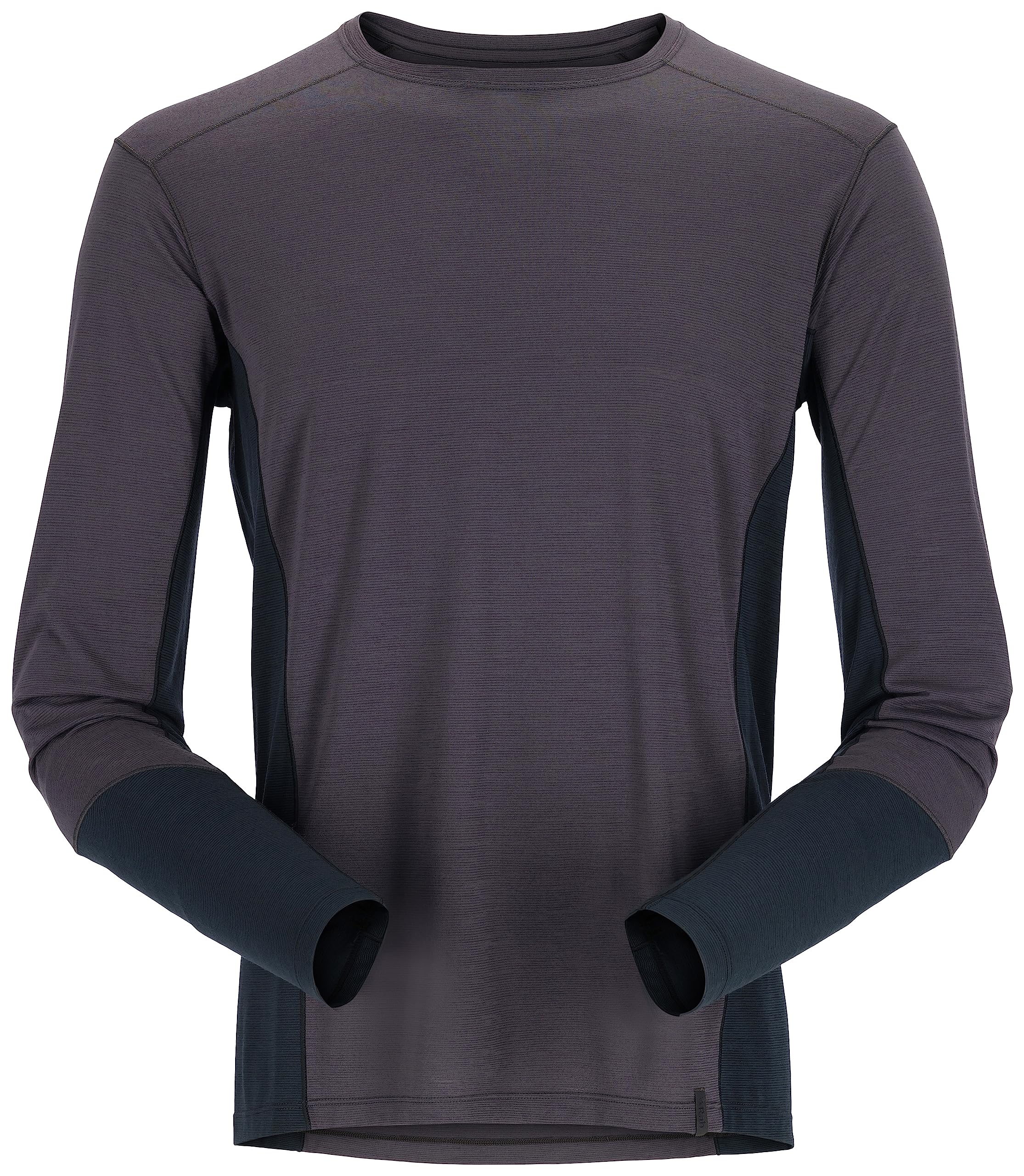 Rab Syncrino Base LS Tee Long Sleeve T-Shirt for Skiing, Trekking, & Climbing - Graphene - XX-Large