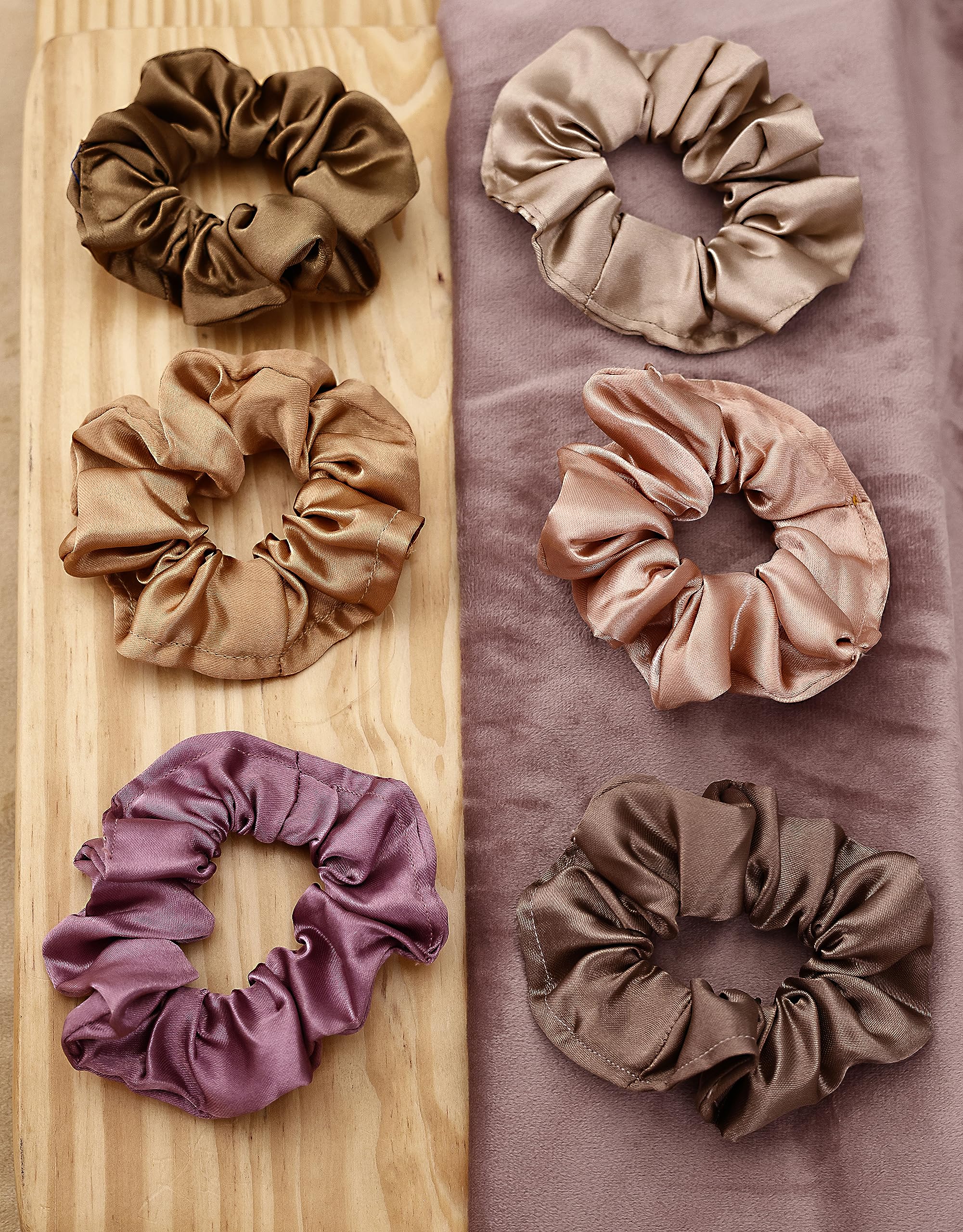 Cart Log Satin Silk Scrunchies For Women And Girls Set Of 12 Scrunchie for Less Hair fall Hairbands Rubber Band Scrunchies For Girls Best Gift For Mom, Sister Multicolor (Pack of 12) (Neutral shades) (B0CCLHCGCX) Amazon Price History, Amazon Price Tracker