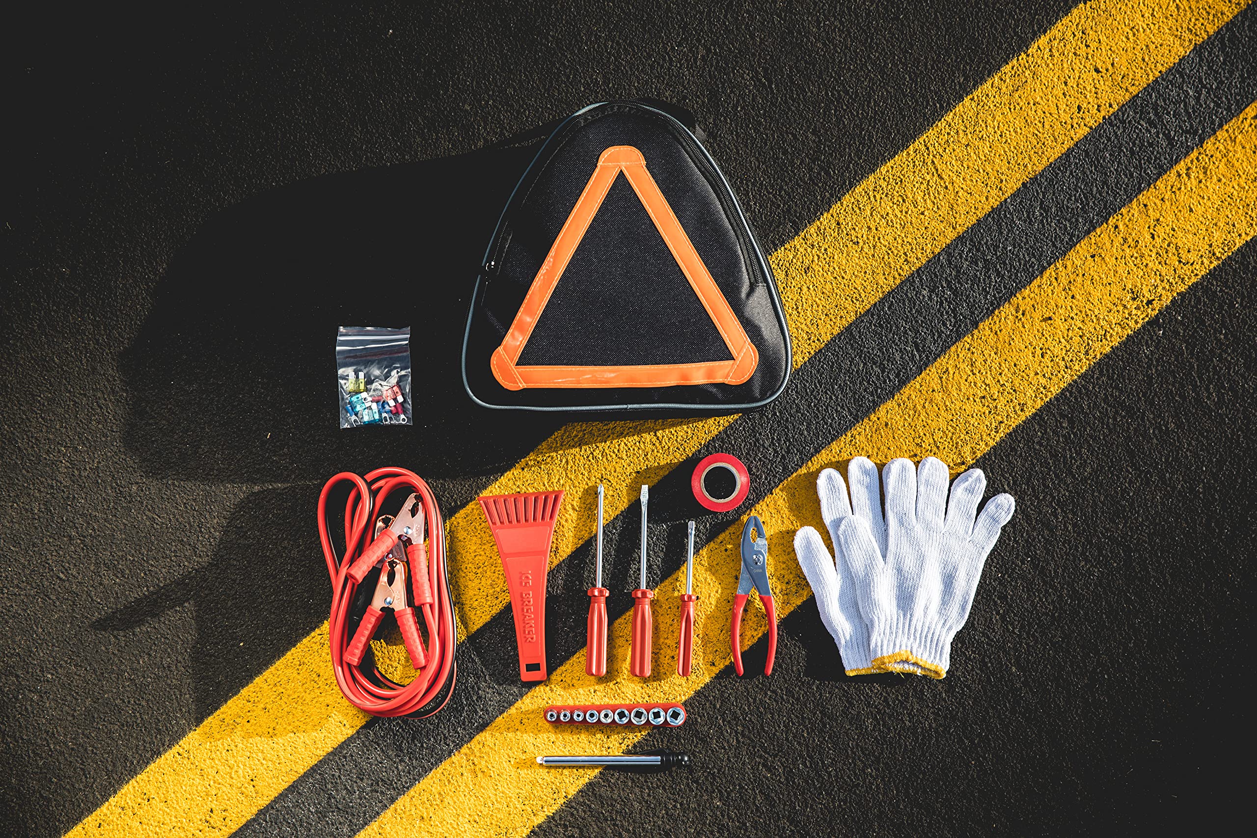 ONIVA – un Picnic Time Marca Roadside emergencia Auto Kit de herramientas
