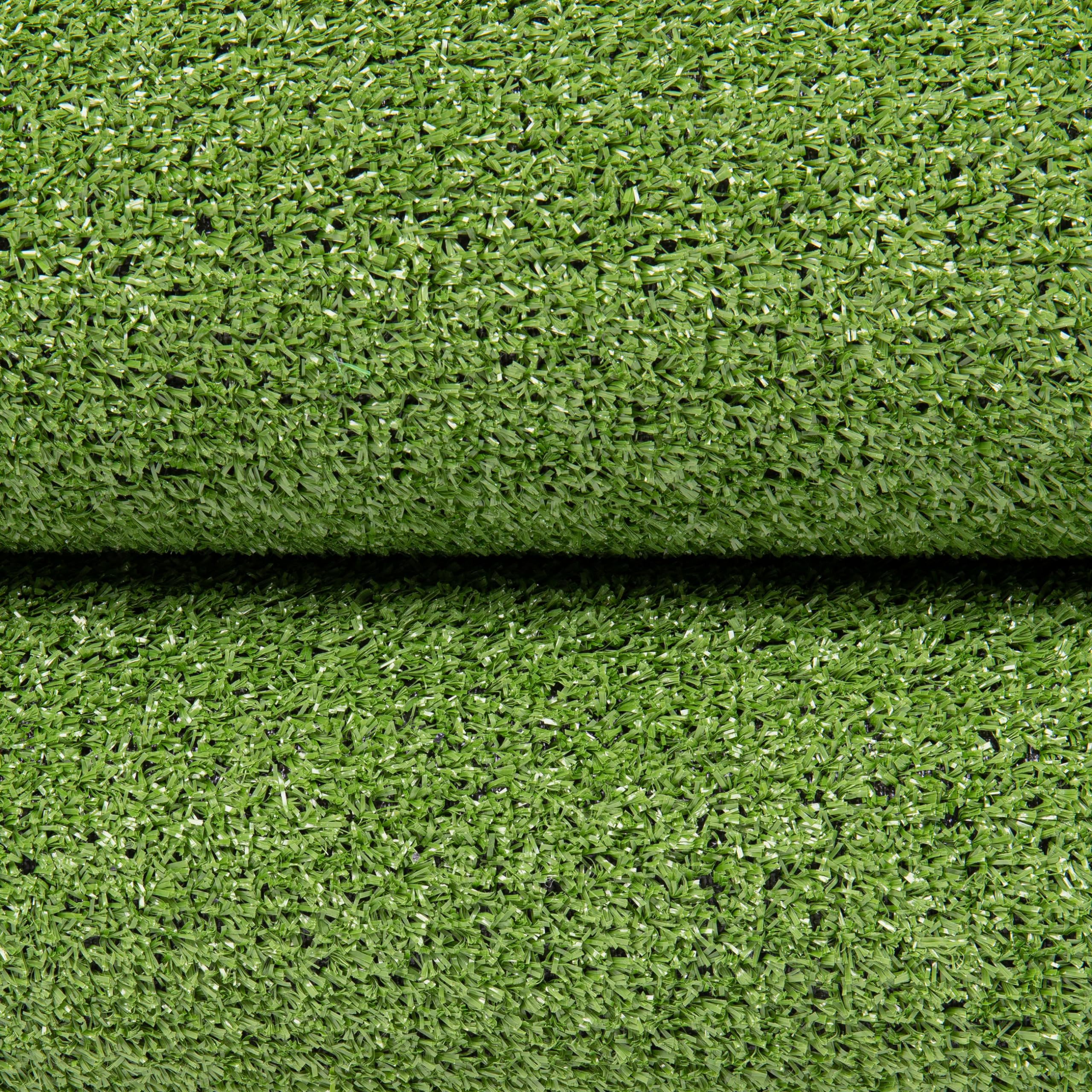 TAPISO Natural Erba Sintetica per Esterno da Giardino Drenante 6 mm Prato Sintetico da Esterno Resistente UV Tappeto Erba Finta per Esterno Rotolo Verde 100 x 250 cm