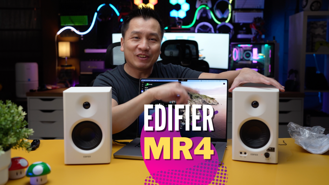 Watch SOUND TEST - Edifier MR4 Powered Studio Monitor Speakers on