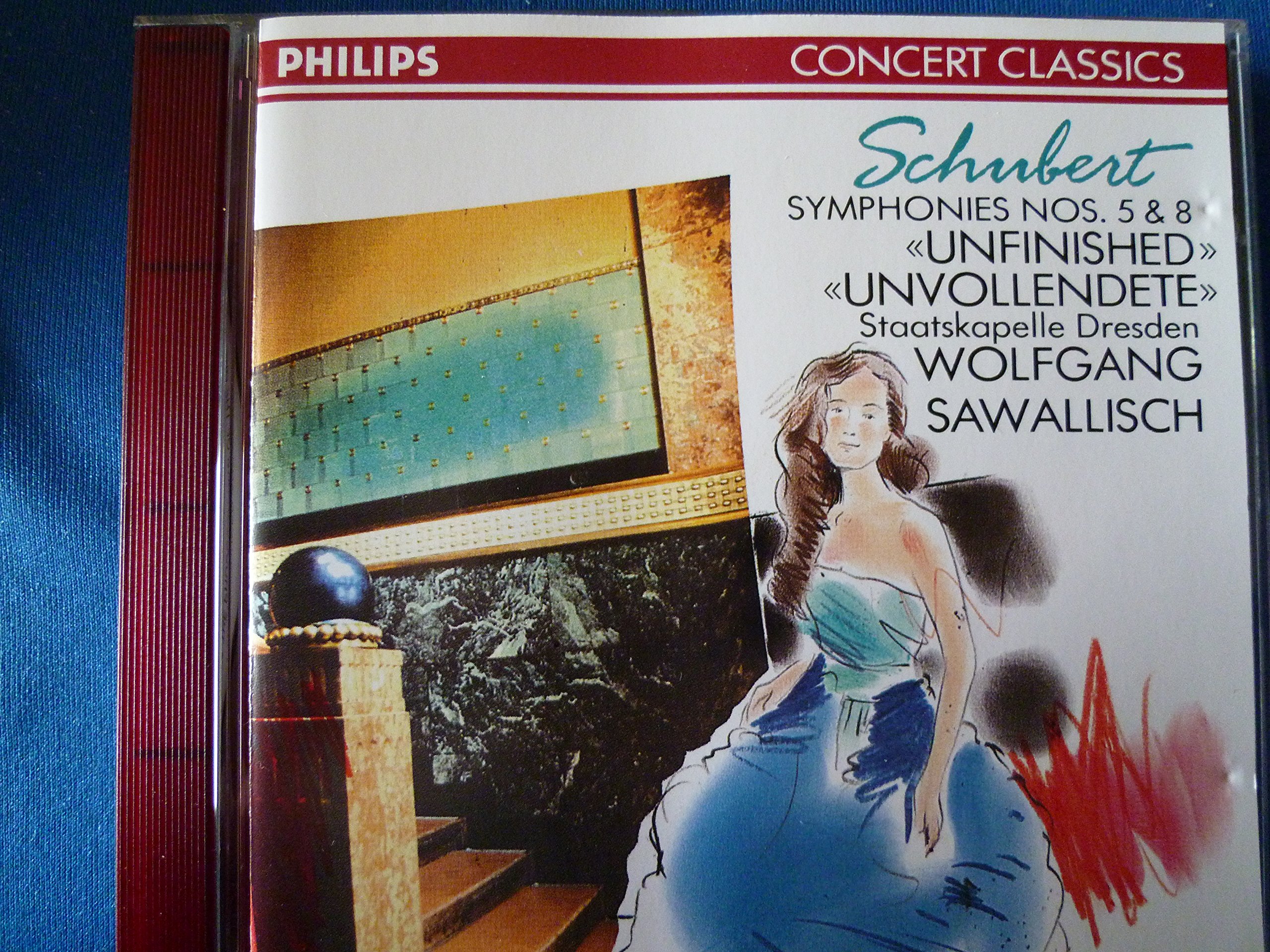 Symphonies 5 & 8 " Unfinished " [Audio CD] Schubert; Sawallisch and Vso
