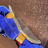 Vista 4 de Weldas Aluminized Back Hand Pad with Kevlar Stitching - Heat Deflector