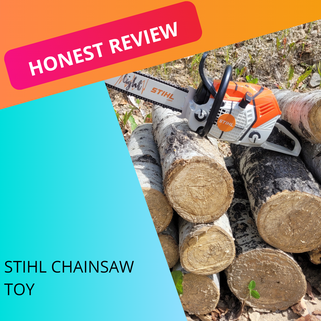 Watch Demo of the Stihl Chainsaw Toy on Amazon Live