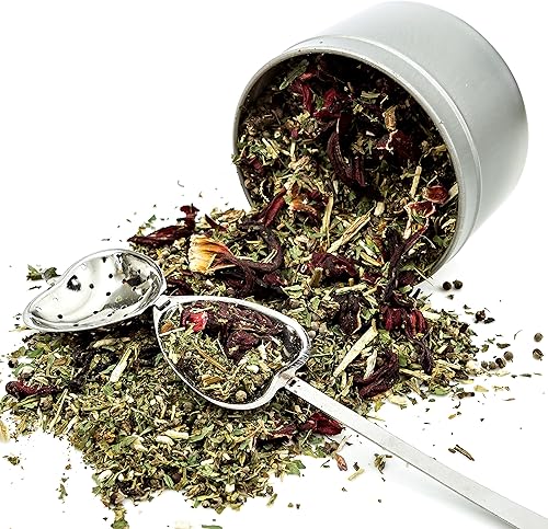 Miniatura 4 de Té orgánico para la menopausia para mujeres, alivio de sofocos, sudores nocturnos, cambios de humor y desequilibrios hormonales, té de hojas sueltas