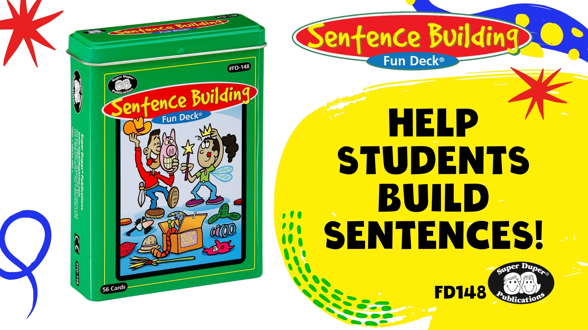Early Reading Skills Word Families Flash Cards - Silly Sentences Fun ...