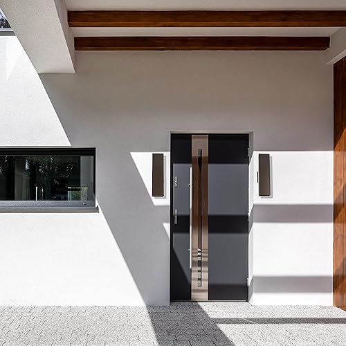 Miniatura 2 de Luminance F6891-31 Luz moderna para exteriores del hogar  Aplique de pared de aluminio  Resistente a la intemperie para fuera de casa, porche,