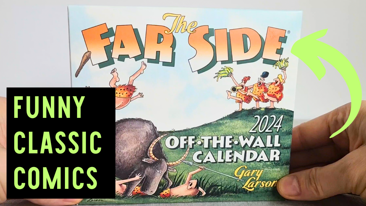 Amazon Live - The Far Side 2024 Off-The-Wall Daily Calendar Is SO FUNNY