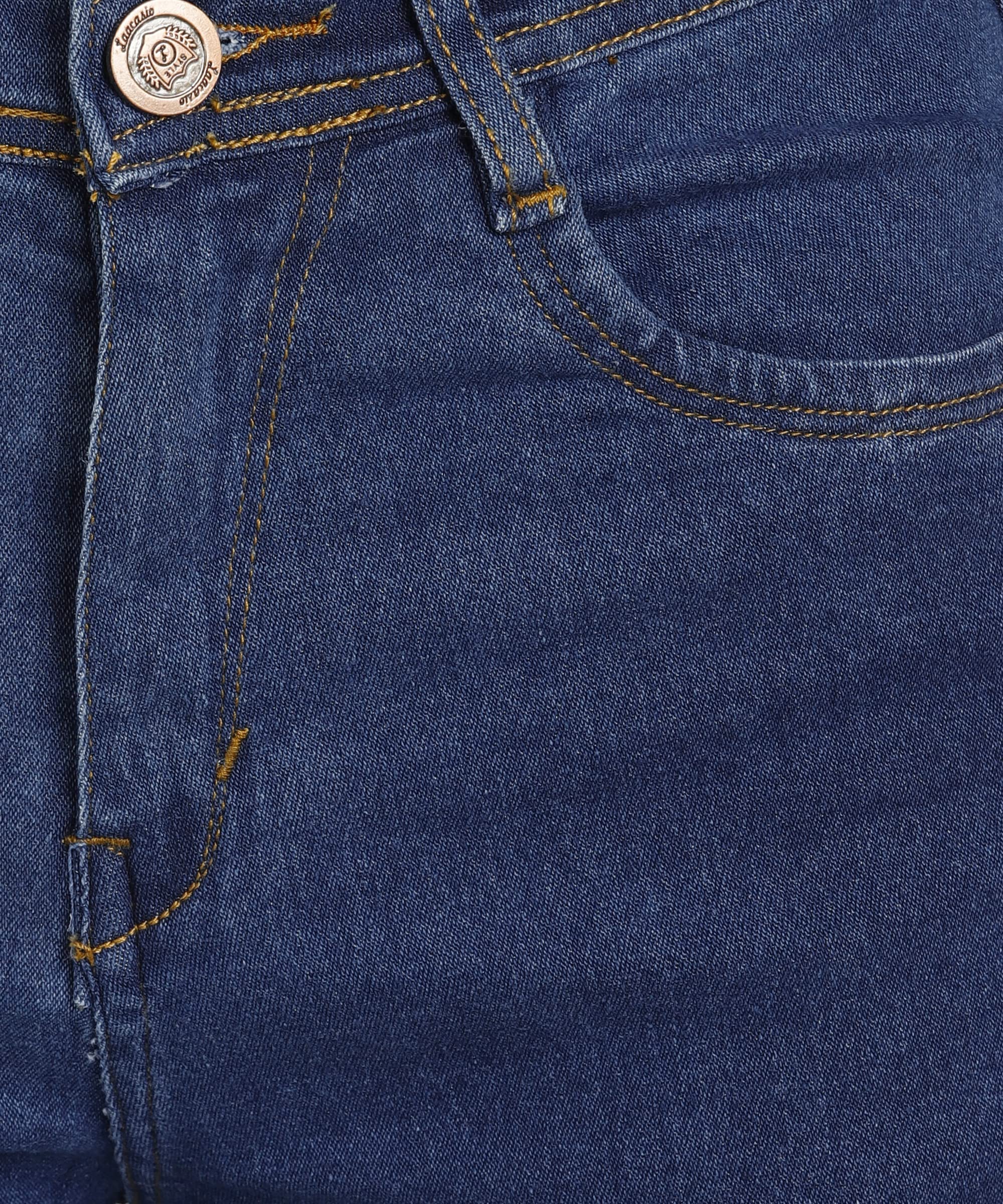 Nifty Women's Denim Straight Fit Boyfriend Jeans (Jean_1439_BTA_32_Bata_Blue_32) - Image 4 thumbnail