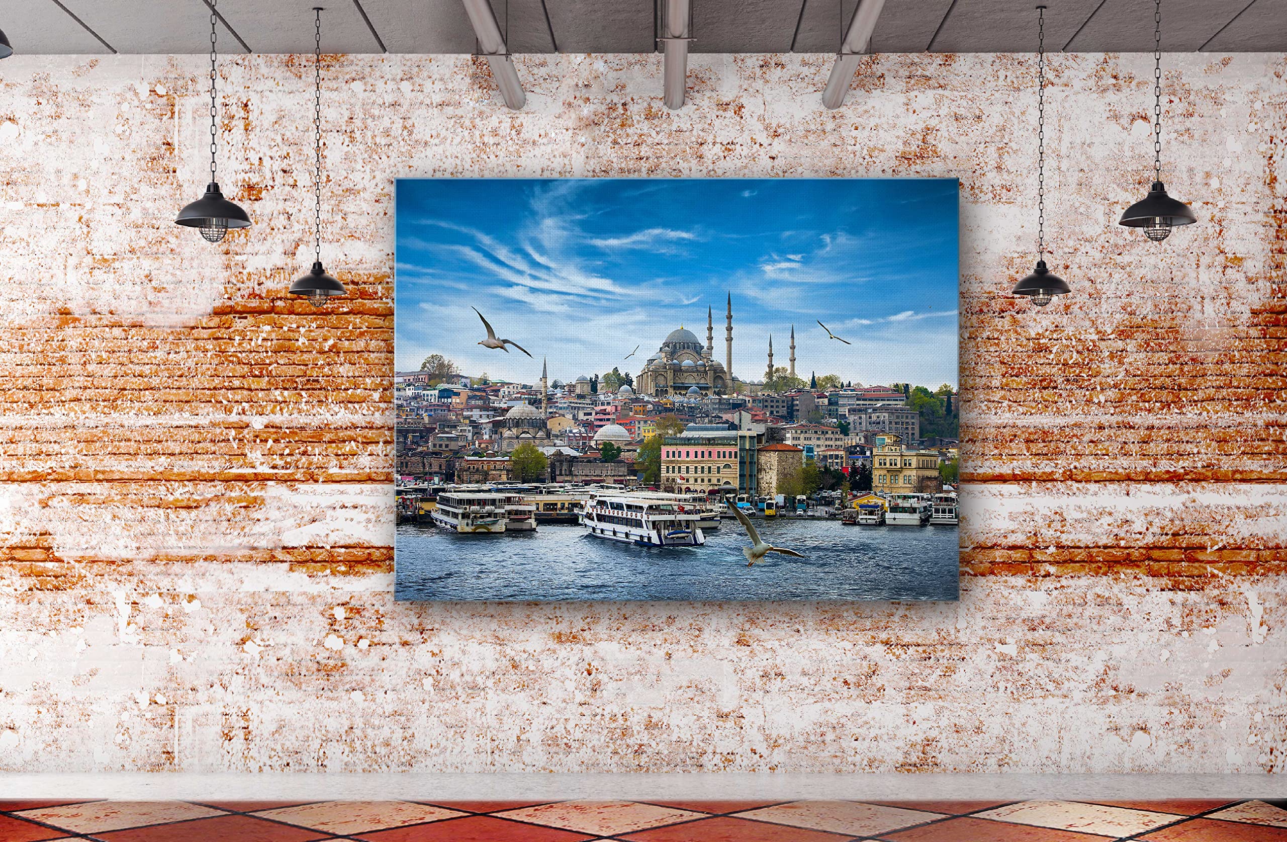 Amazon.co.jp: SpiritualHands 世界遺産 有名な場所 キャンバス