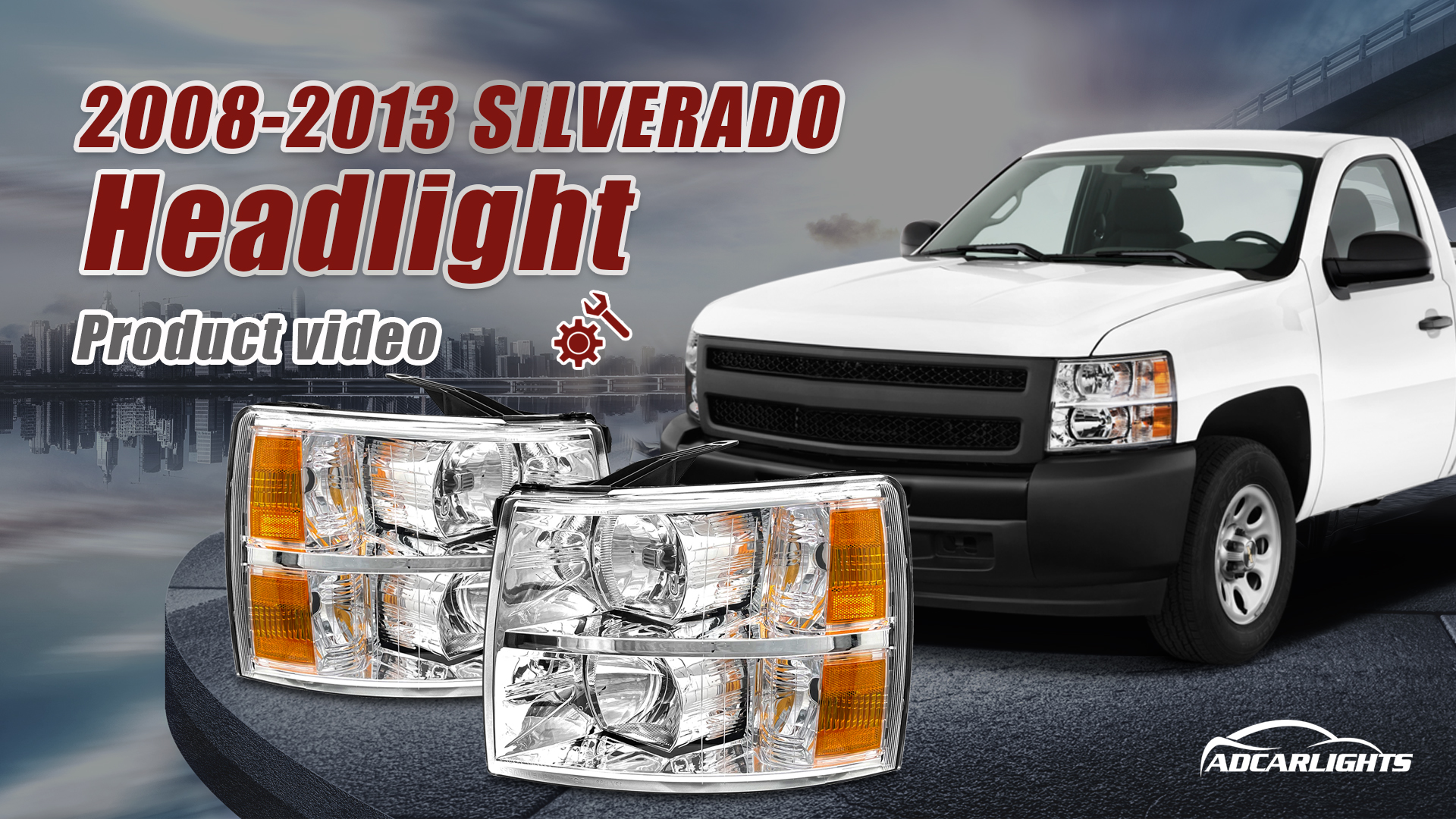 Amazon.com: ADCARLIGHTS for 2007-2014 Chevy Silverado Halogen