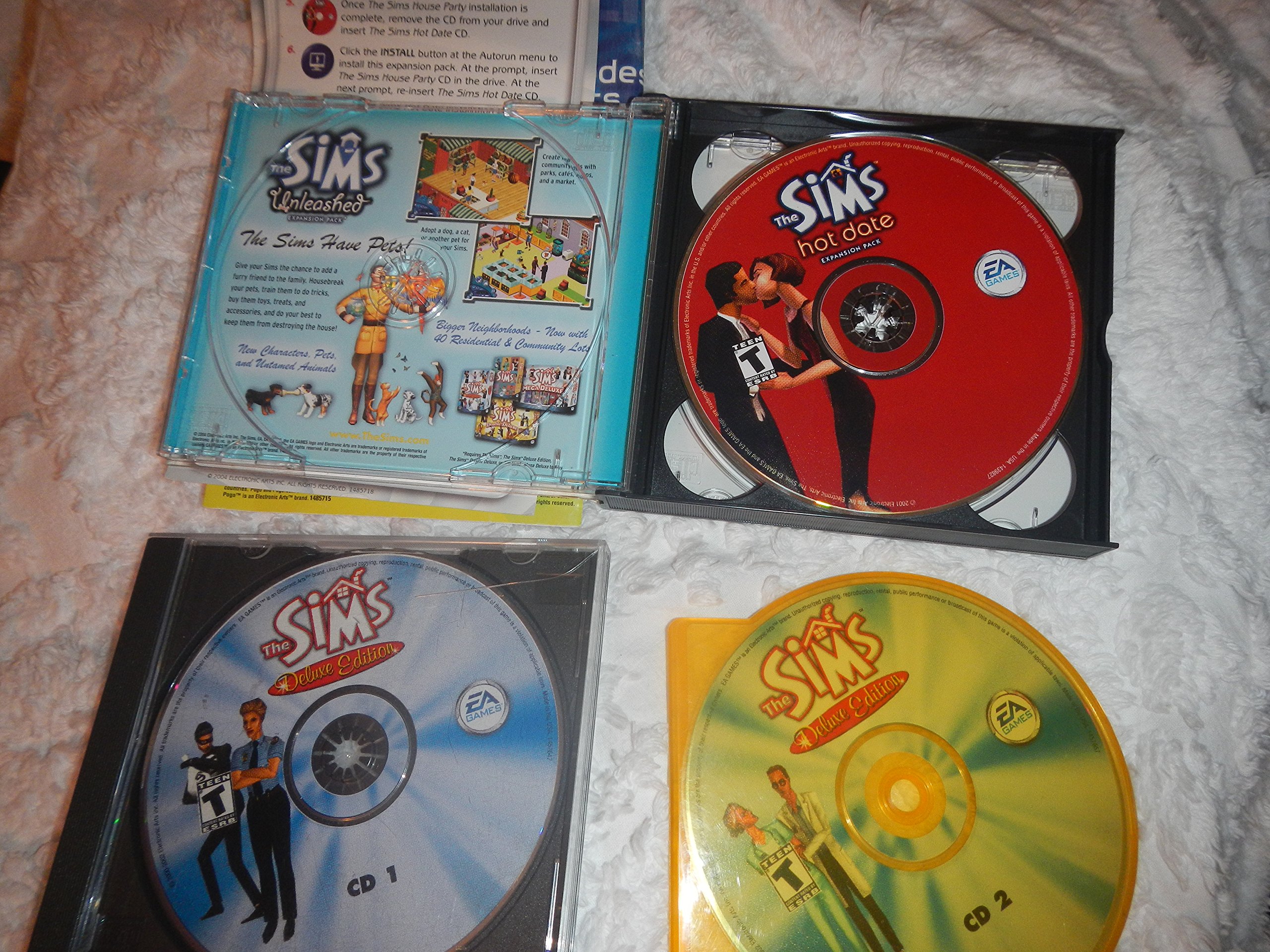 Amazon.com: The Sims Mega Deluxe (The Sims / House Party / Livin