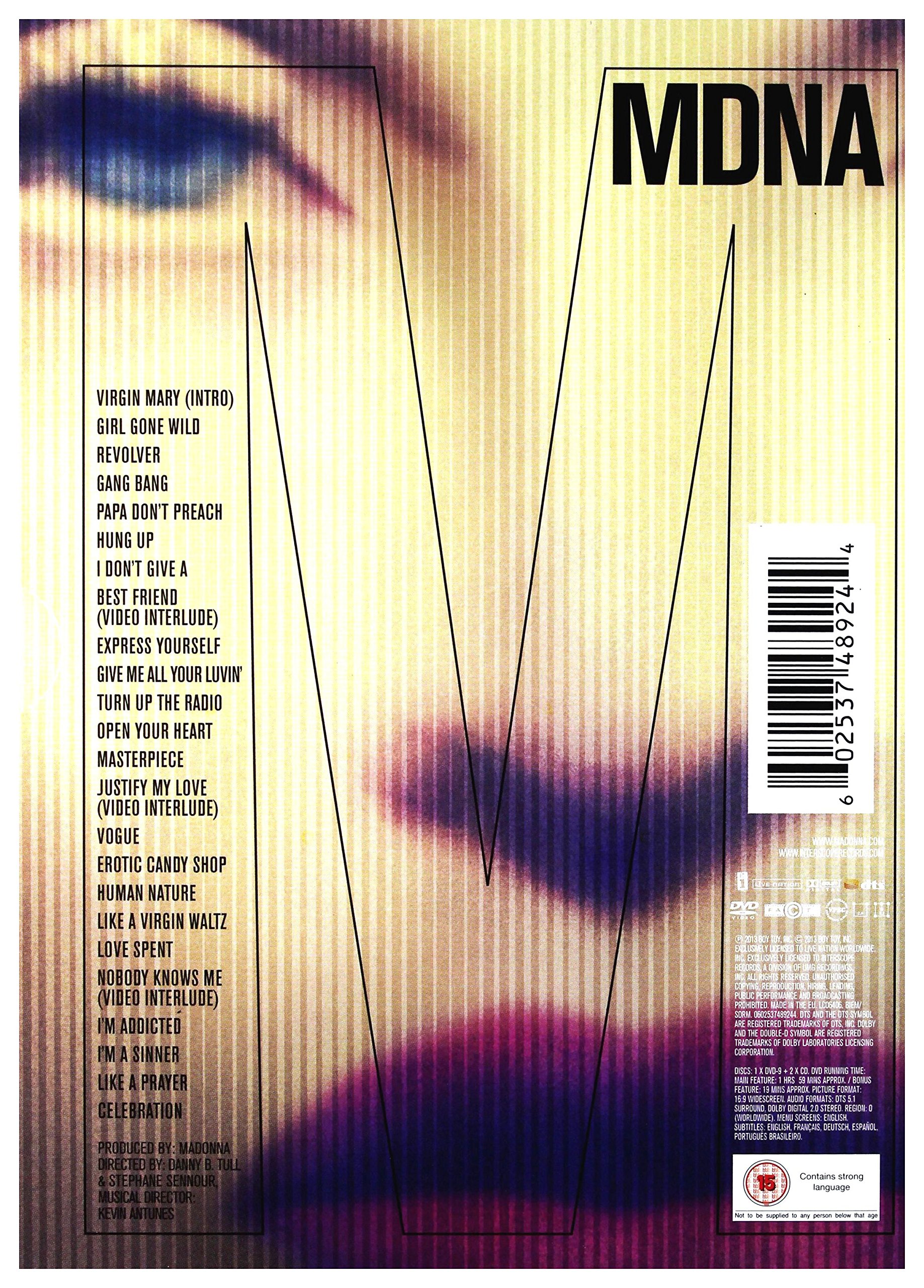 Madonna - The MDNA Tour (Special Edition) (Dvd+2 Cd)