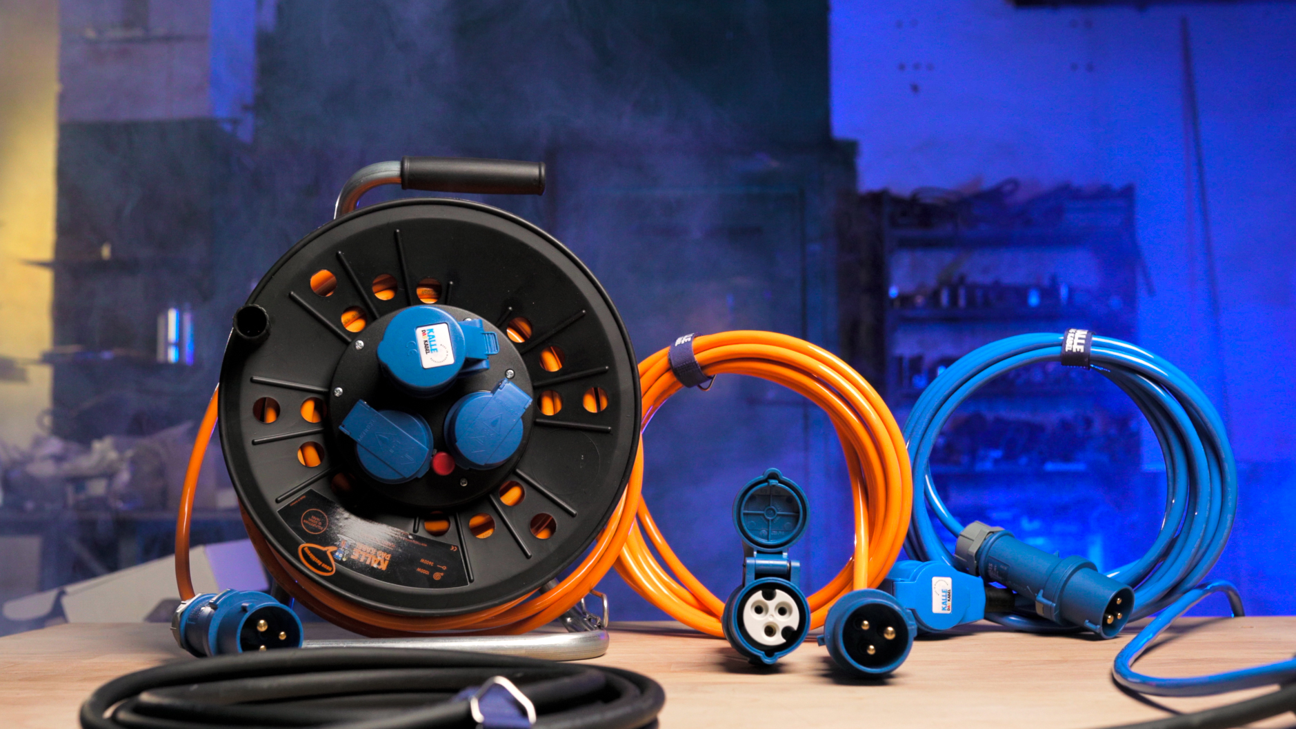 Prolunga Elettrica Kalle Blue Signal 5m H07BQ-F Con Spina CEE Industriale – Per Camper, Barca E Cantiere