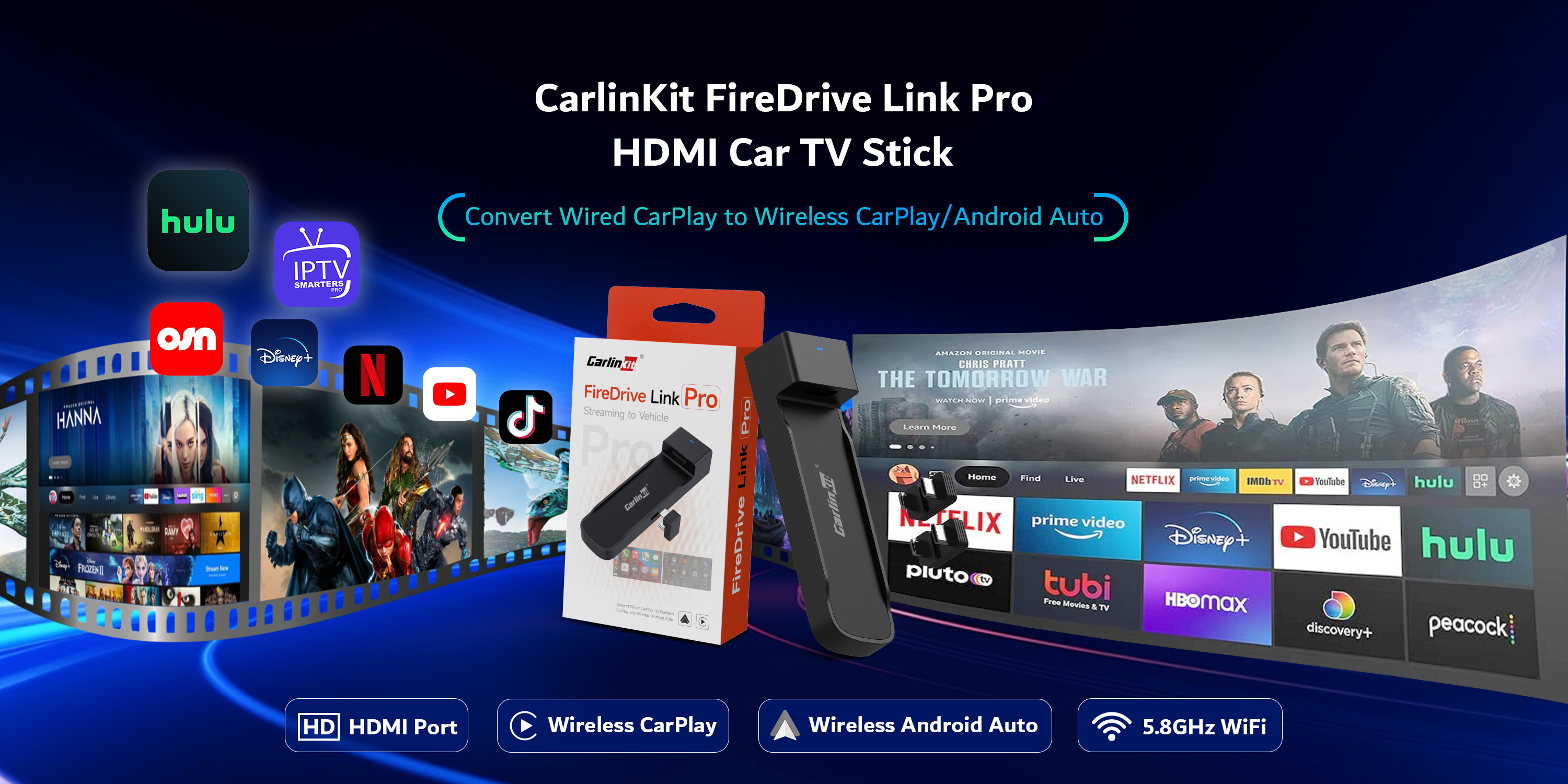 Amazon.com: Carlinkit FireDrive Link Pro Car TV Converter