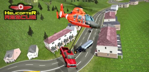 Helicóptero de resgate simulador de helicóptero jogos 3D - divertido e desafiador avião e helicópter