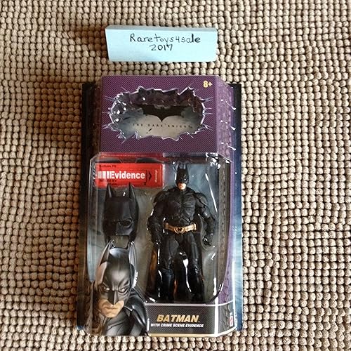 Batman Dark Knight Movie Master Deluxe Figura de acción Batman de Batman Begins (evidencia de escena del crimen)