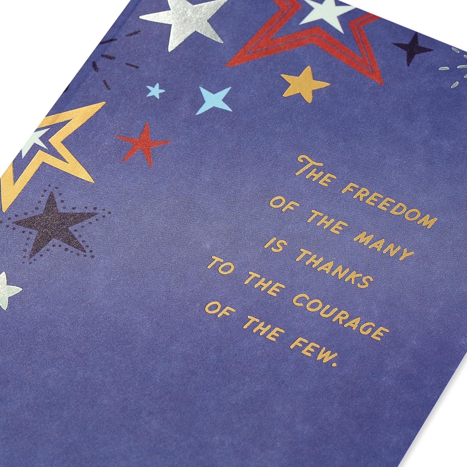 American Greetings Thank You Card for Military (Respect and Gratitude) - Image 5