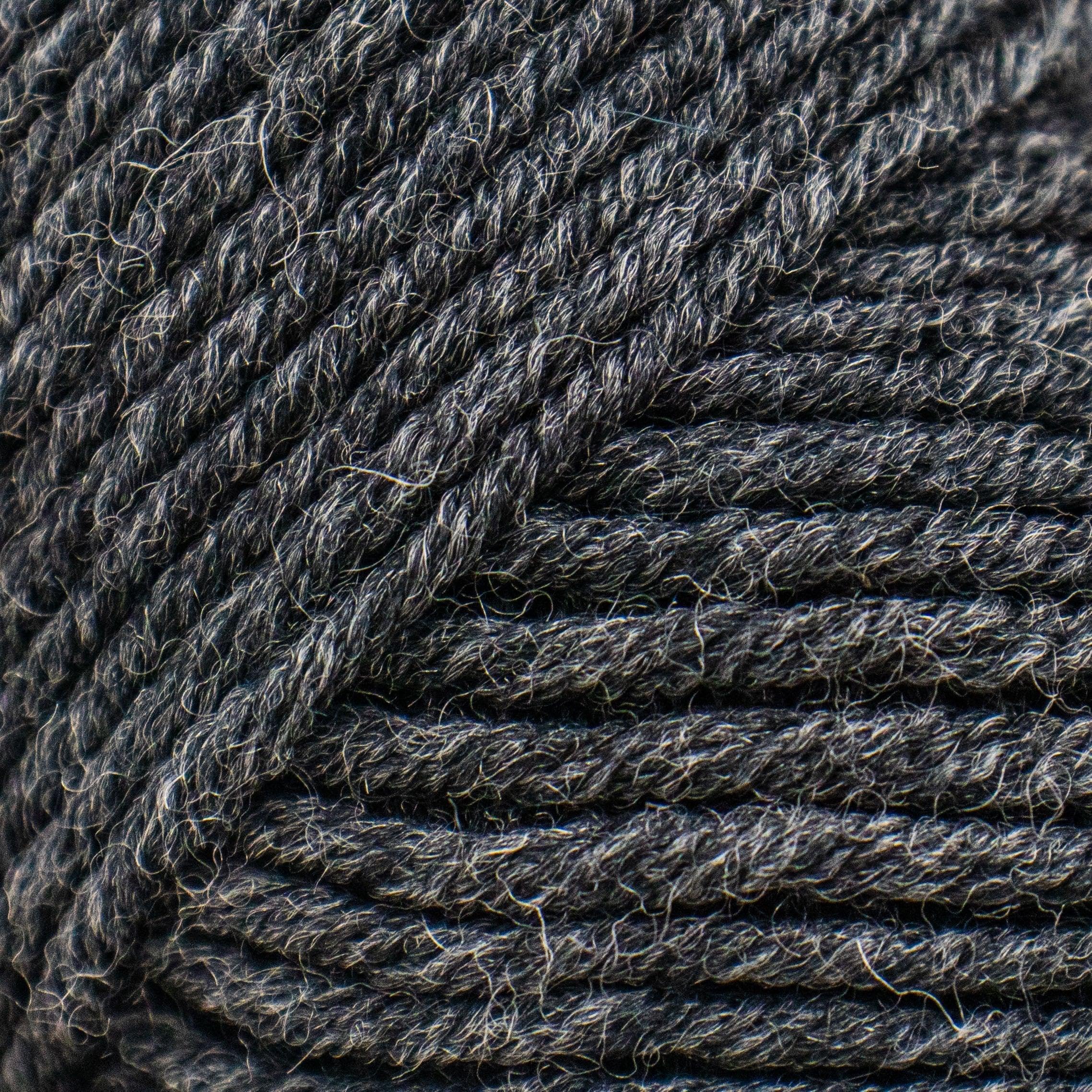 2PCs Superfine Merino DK Yarn for Knitting and Crocheting Super Soft Superwash 100% Merino Wool 50g Ball, Dark Gray (04), 2 Units - Image 2