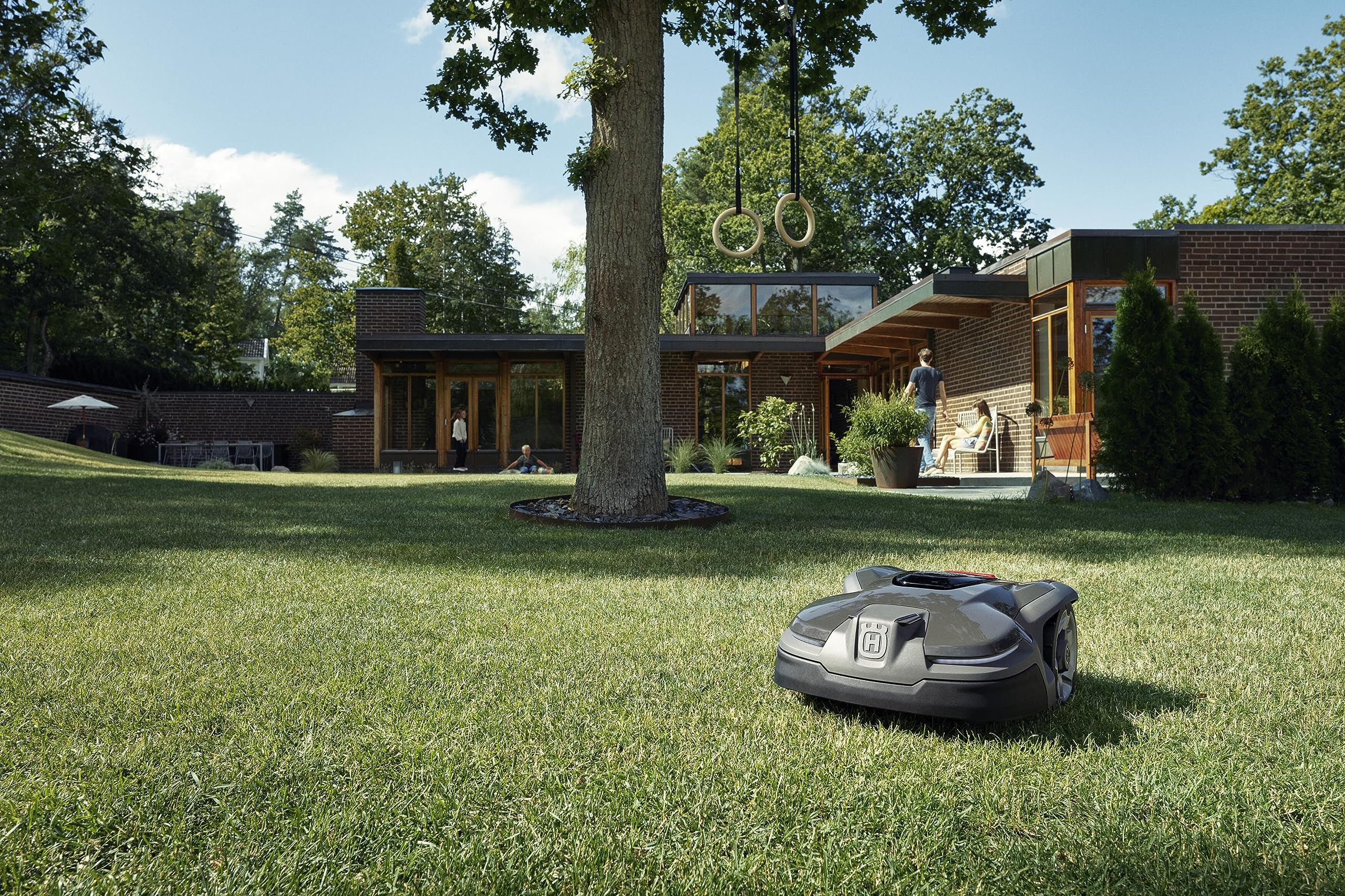 Husqvarna Automower 415X Robotic Lawn Mower with GPS Assisted Navigation, Automatic Lawn Mower