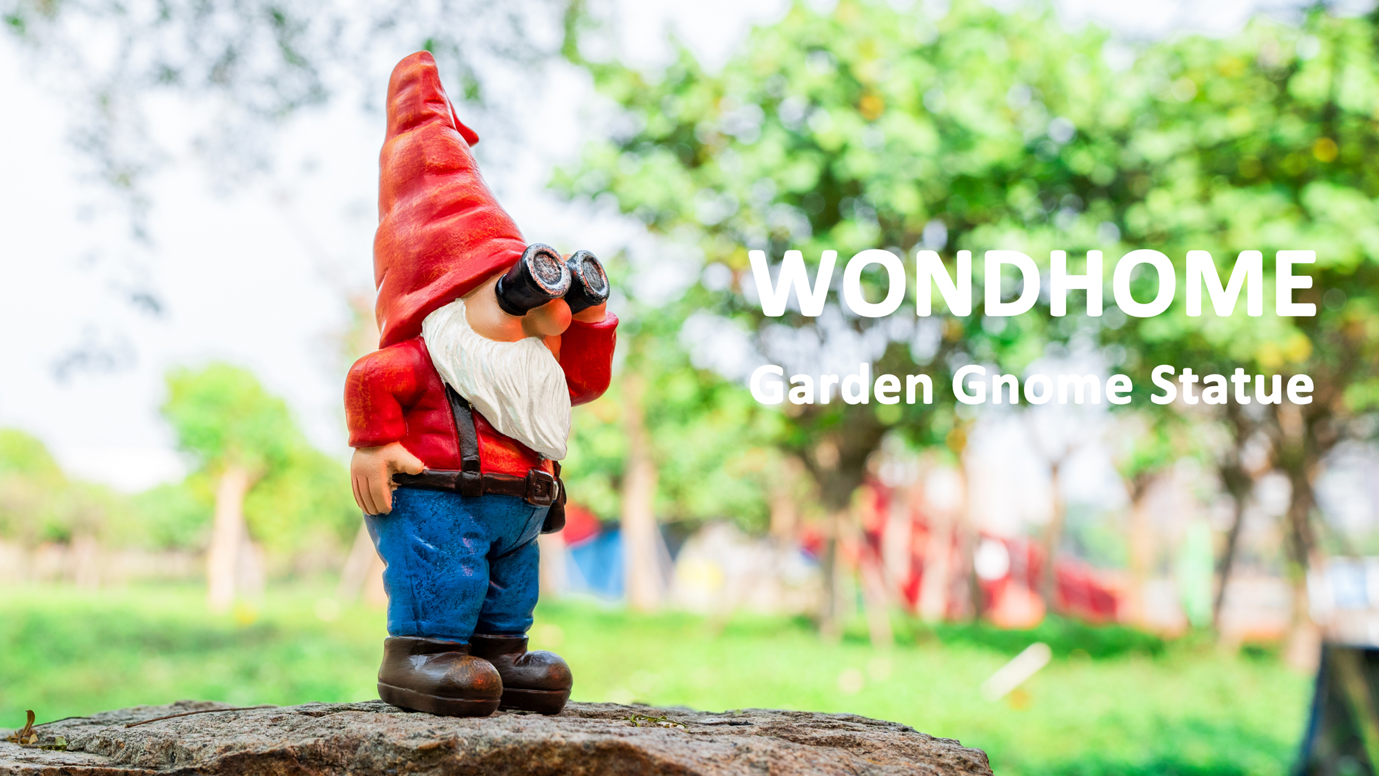 Amazon.com : WONDHOME Funny Garden Gnome Statue - 6.7