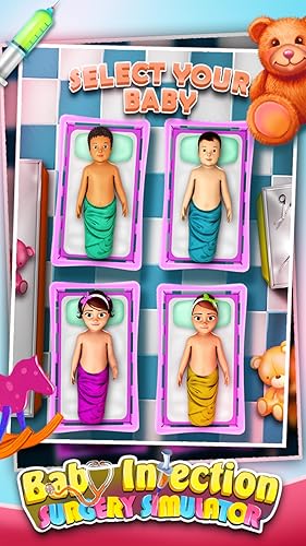 Simulador De Injeção De Bebê - Doctor Surgery Game