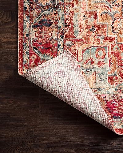 Miniatura 5 de Loloi II Nour Collection NU-01 - Alfombra de área de transición de 7 pies y 9 pulgadas x 10 pies y 6 pulgadas